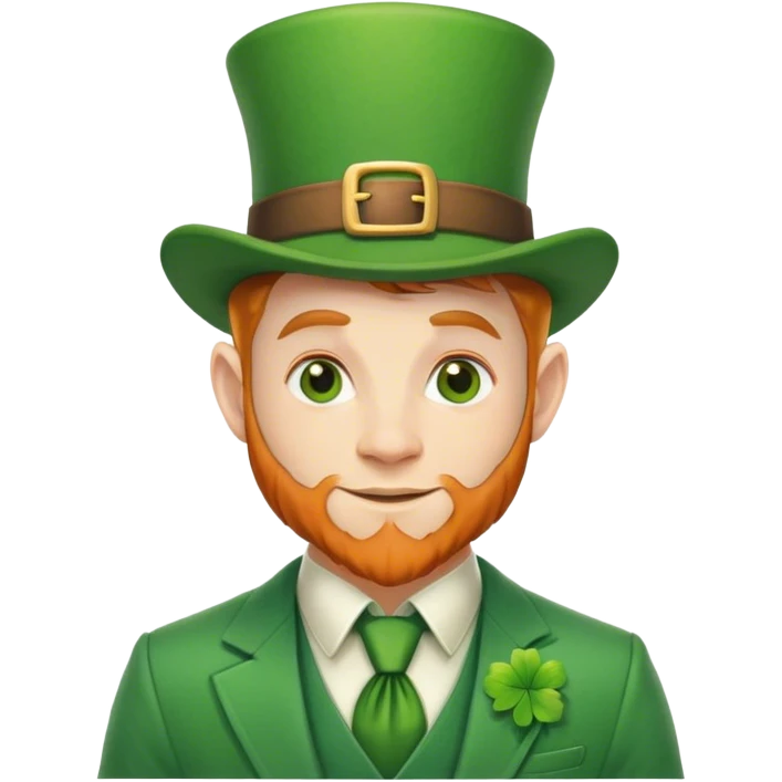 Gay leprechaun emoji