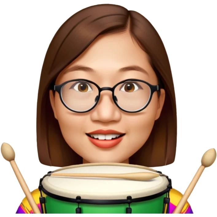Festive Drummer emoji