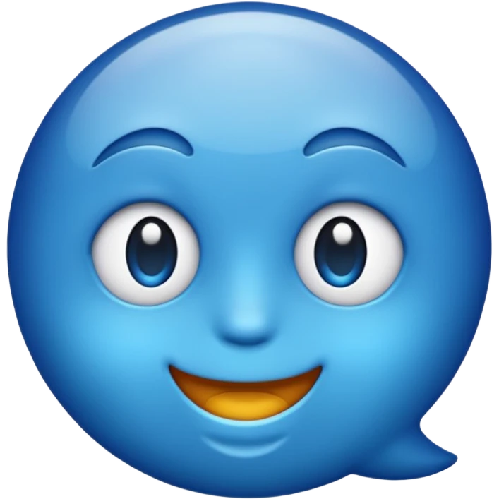 x in blue emoji