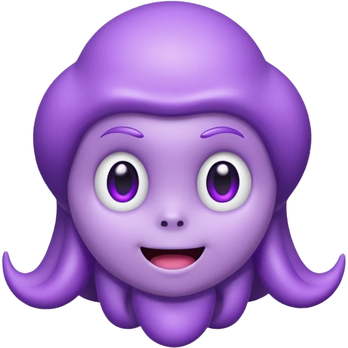 je veux un Ectoplasma ( Pokémon) qui a l'air mignon emoji