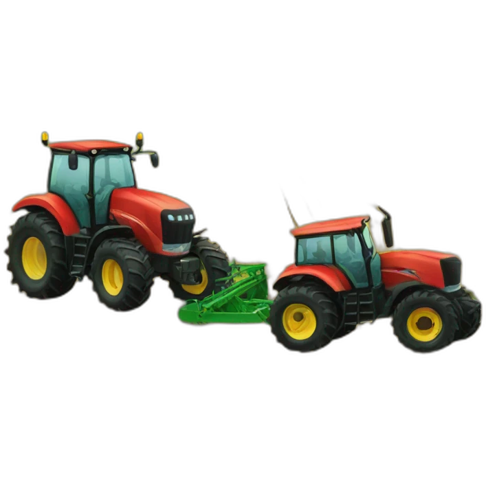 crops and tractors emoji
