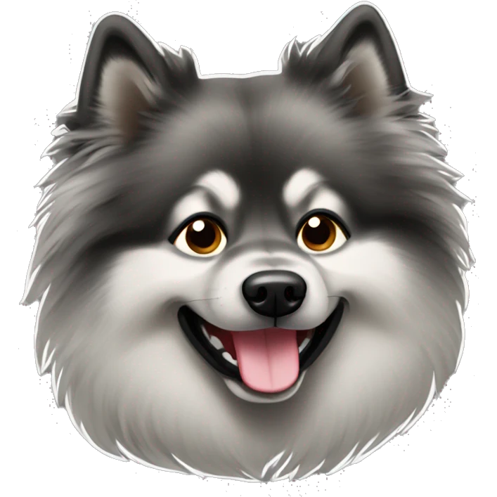 Keeshond emoji