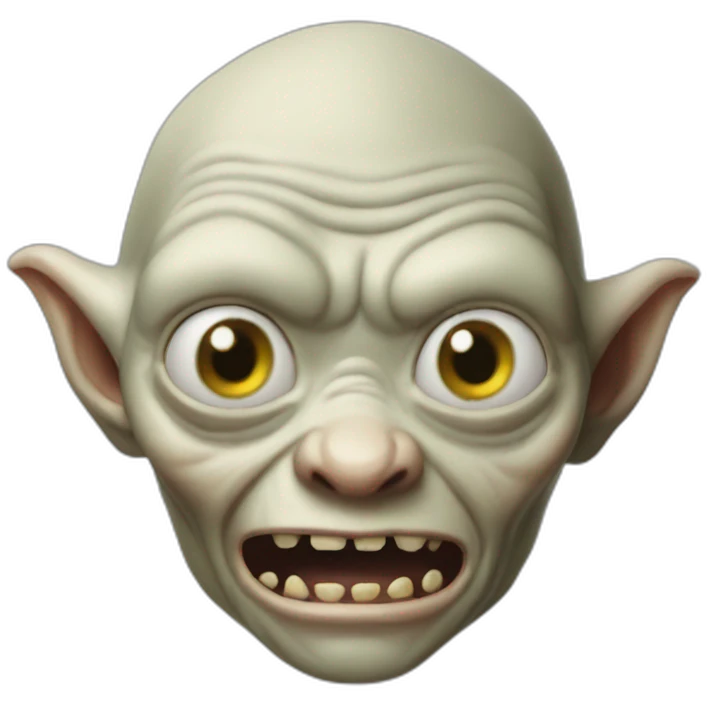 Gollum emoji
