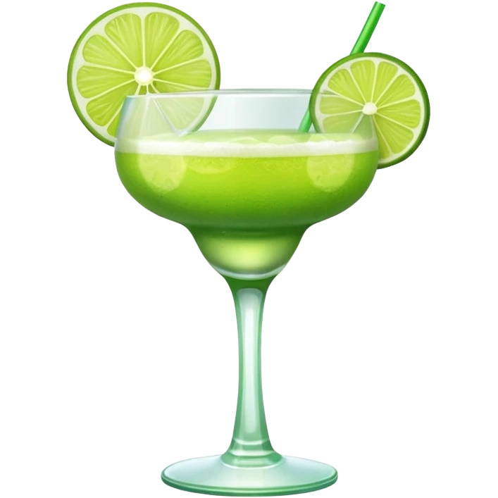 Mach mir einen Lime Sour Cocktail und nimm ein schönes glas emoji