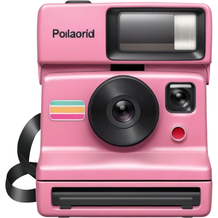 pink polaroid photo emoji