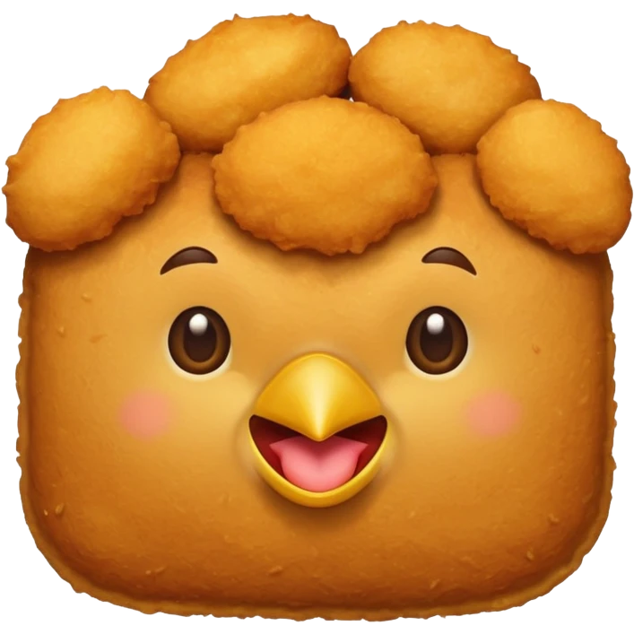 Chicken nugget emoji