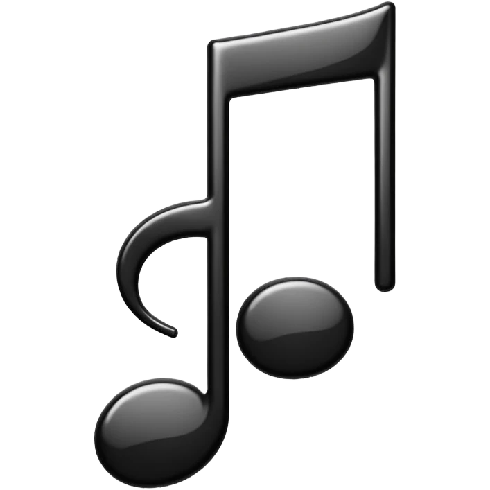 musical note emoji
