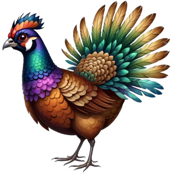 pheasant in anger emoji