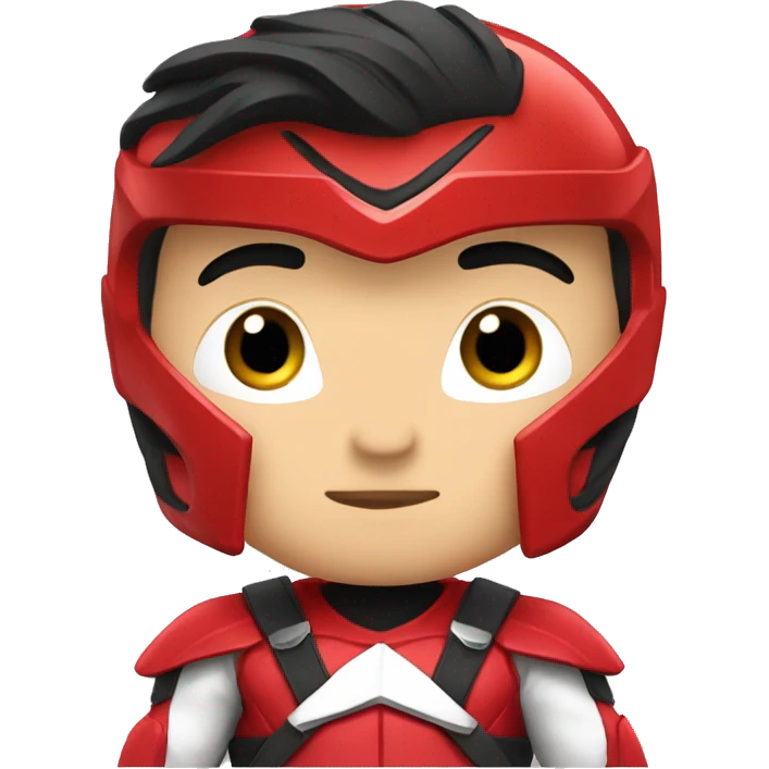 Red Ranger Chibi emoji