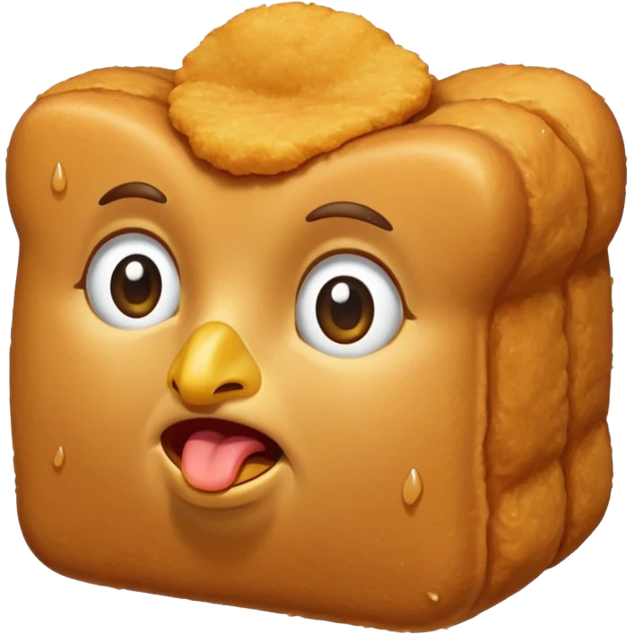 Плачущий наггетс emoji