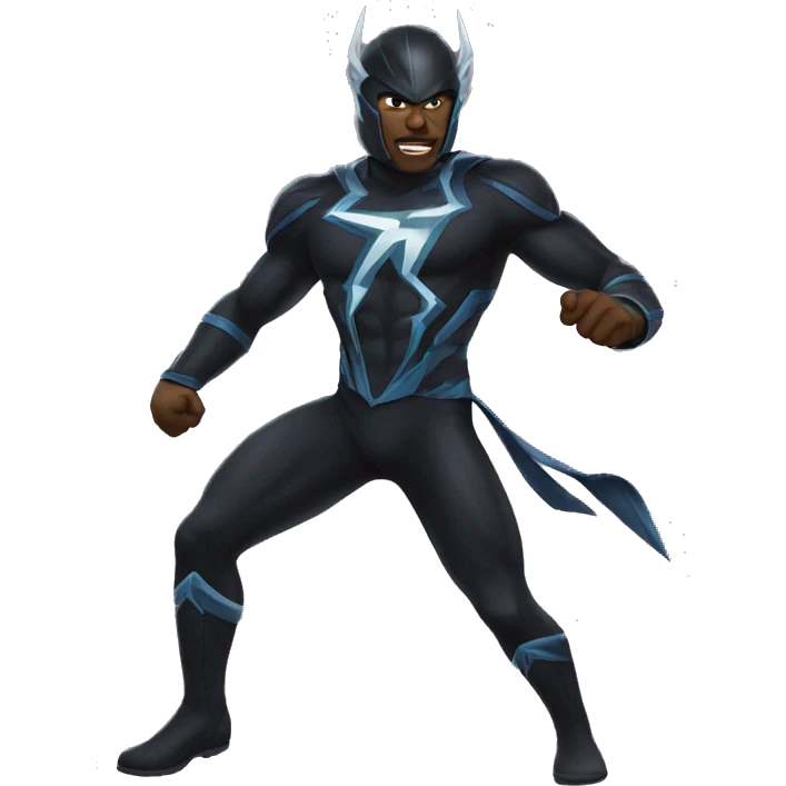 black thunder emoji