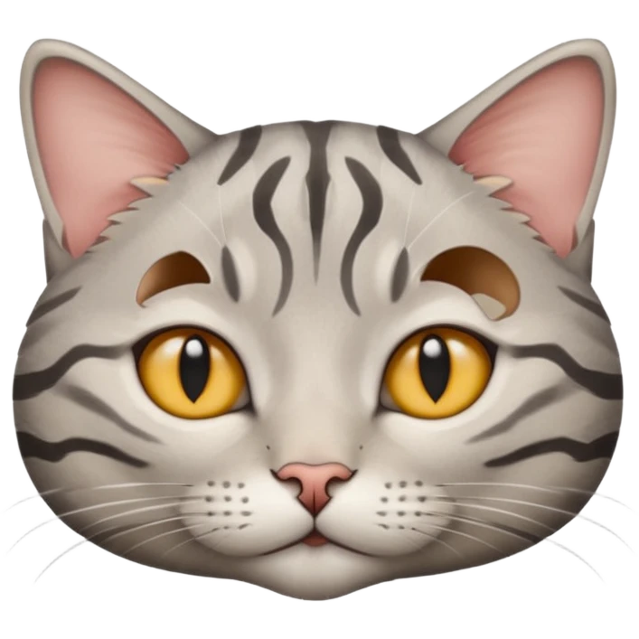 sick cat emoji