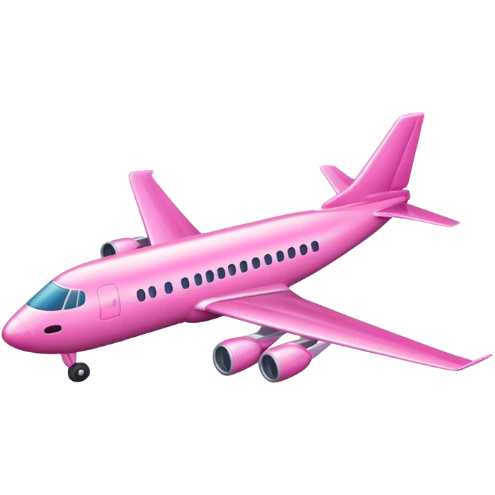 Pink Airplane emoji