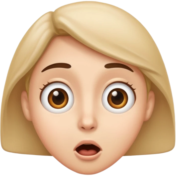 more surprised face emoji