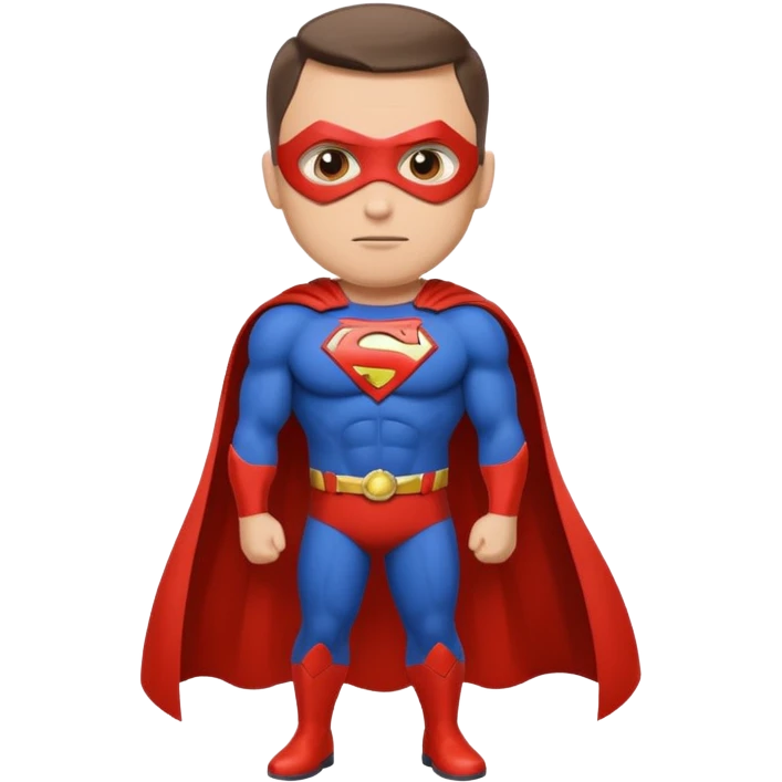 Generate super hero abstract emoji, father in superhero family, more adult emoji