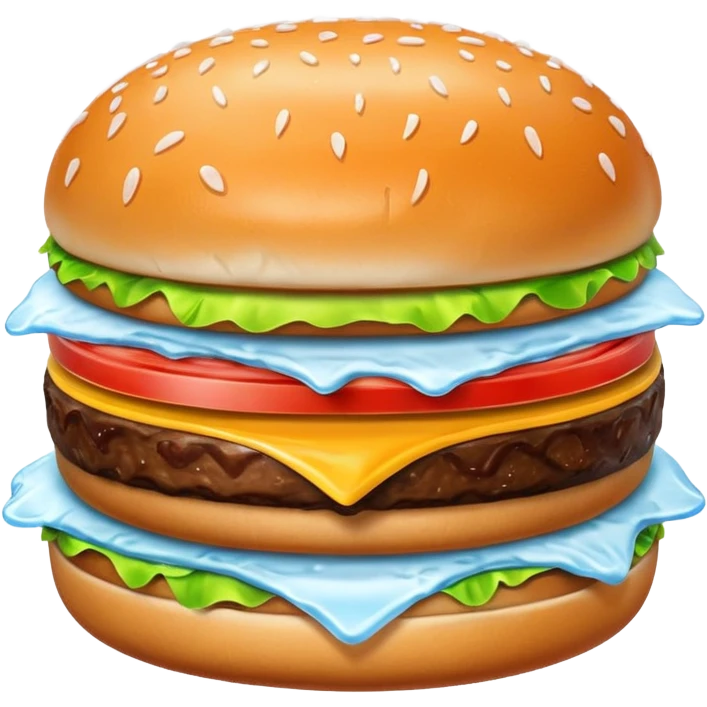 ice burger emoji