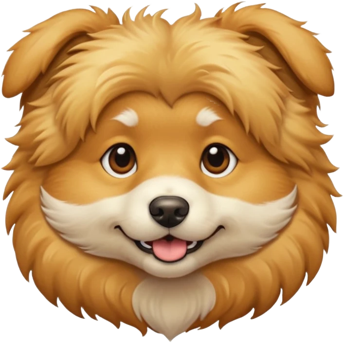 artist dog emoji