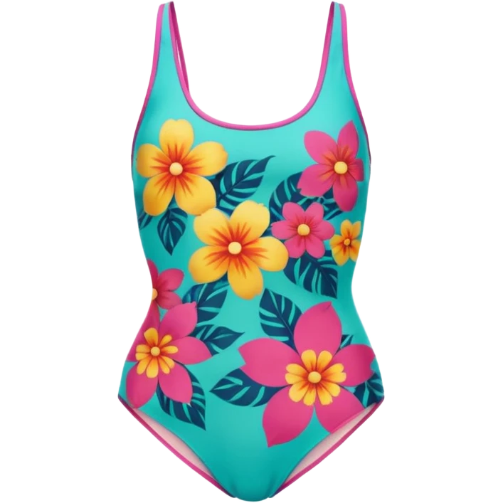 Retro swimsuit emoji