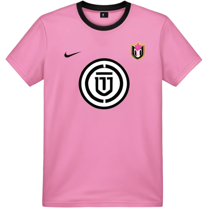 Una remera del Inter de Miami rosa emoji