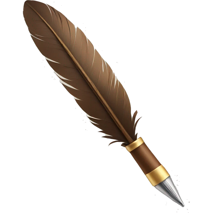 quill pen emoji