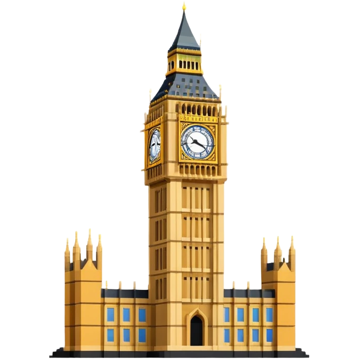 pixelated big ben emoji