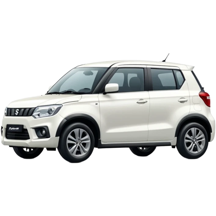 Suzuki Brezza white colour car emoji  emoji