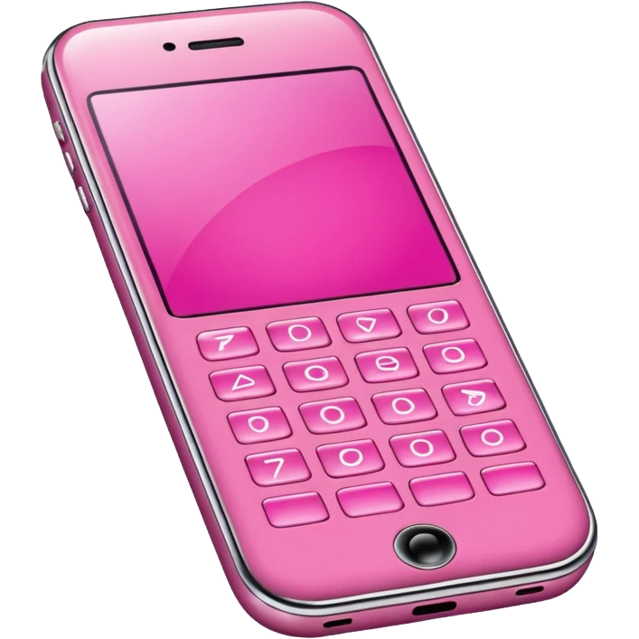 pink celphone  emoji