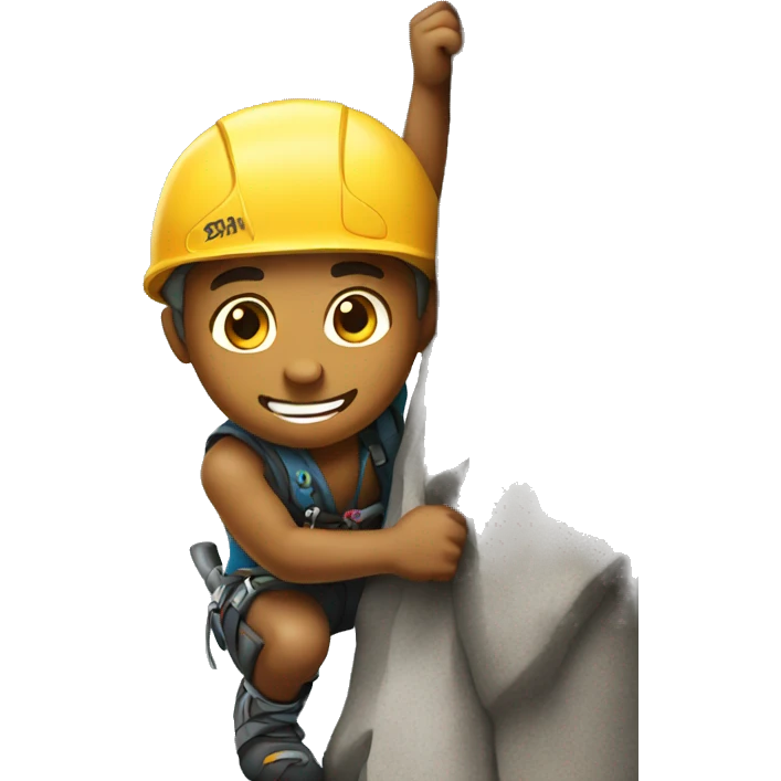 Climbing  emoji