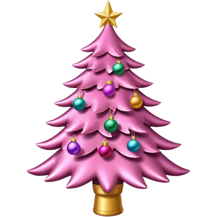 Natale rosa emoji