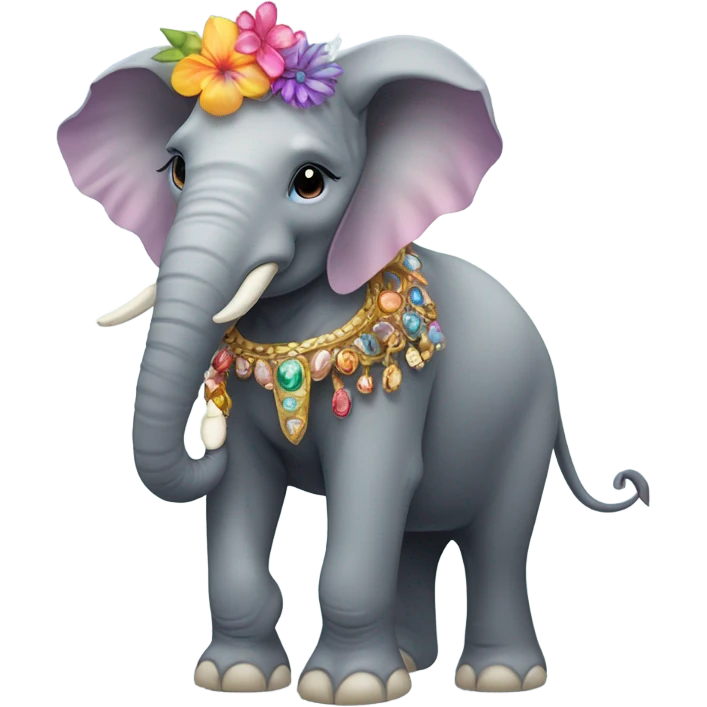 Elephant unicorn  emoji