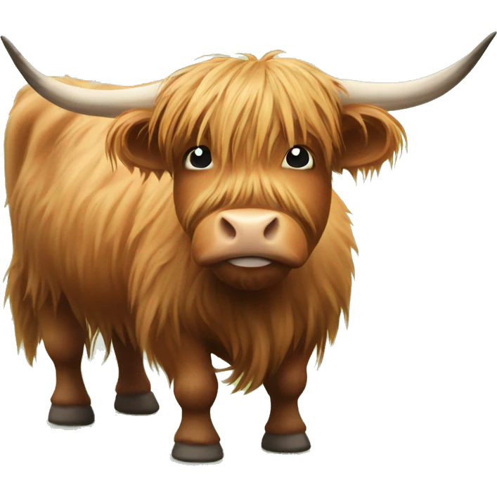 Highland cows emoji