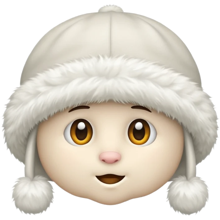 re dfluffy hat emoji