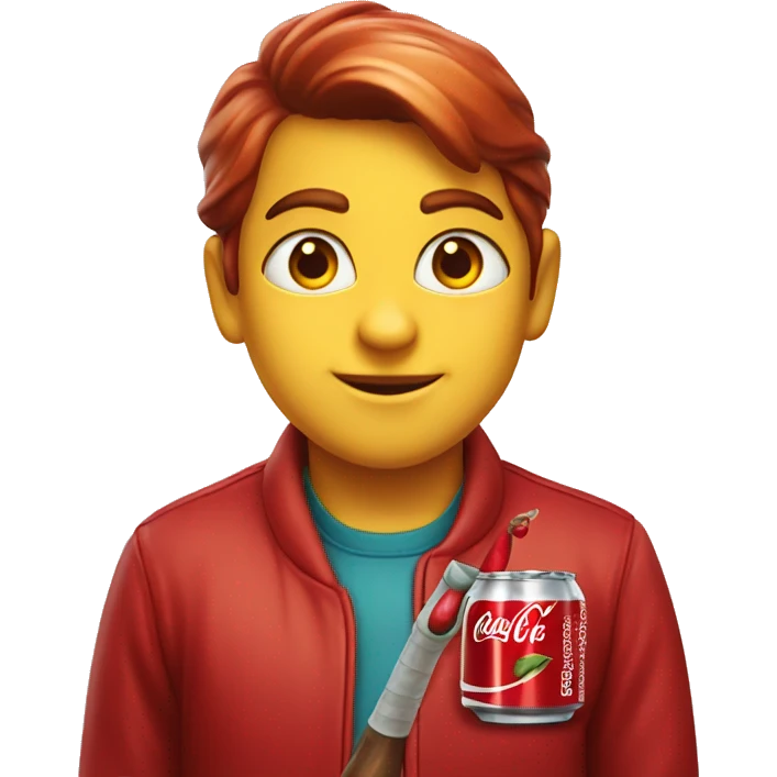 Coca-Cola cherry emoji
