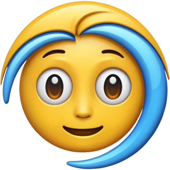 Getting bent emoji