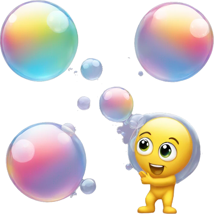 Soap bubbles emoji