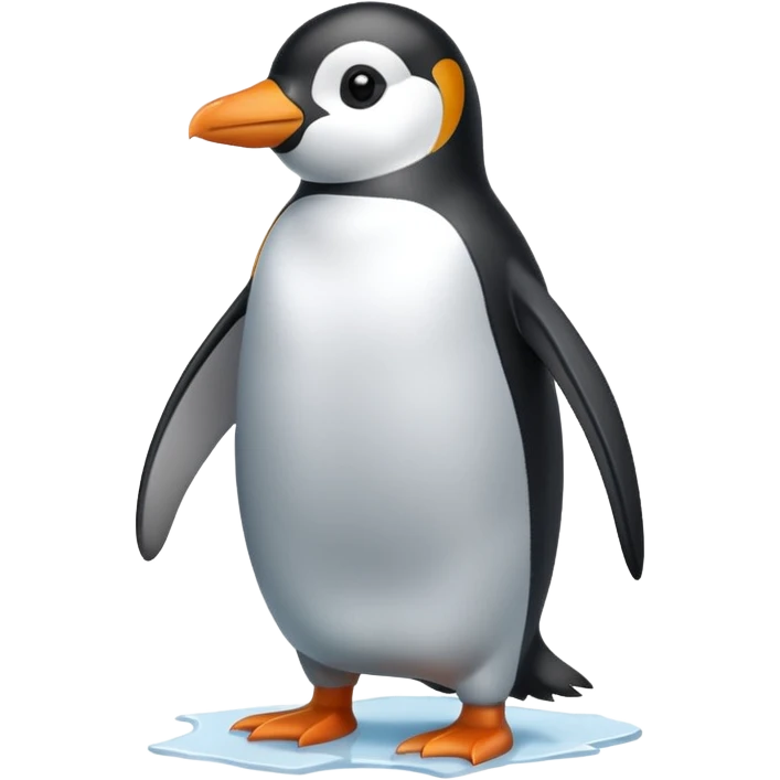 🤍🐧 emoji