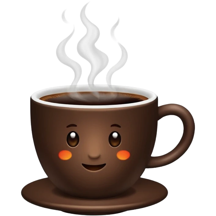  sad coffee emoji