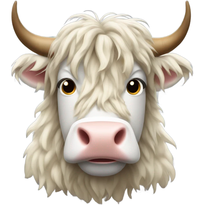 Highlander cow emoji