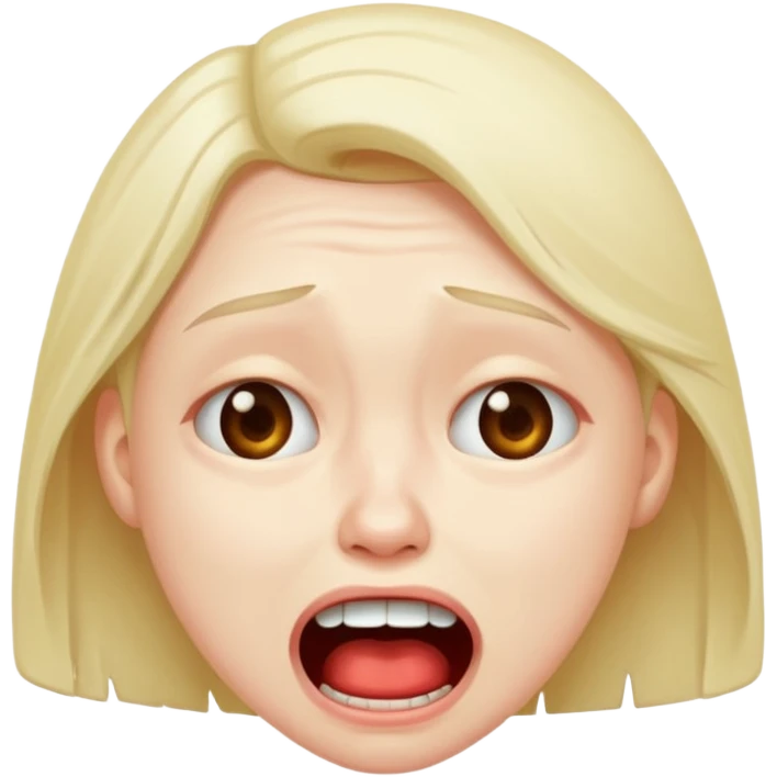 Felling cring emoji