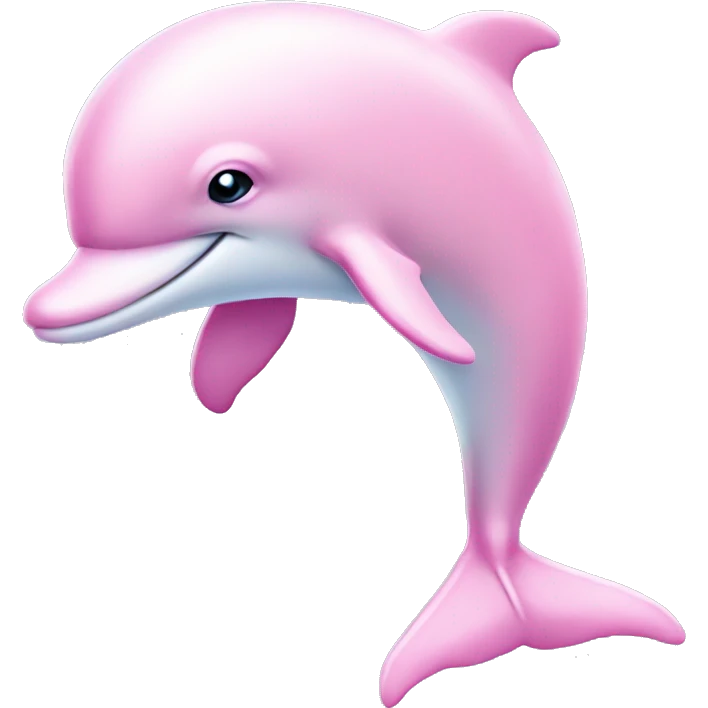 Pastel-pink-colors-dolphin emoji