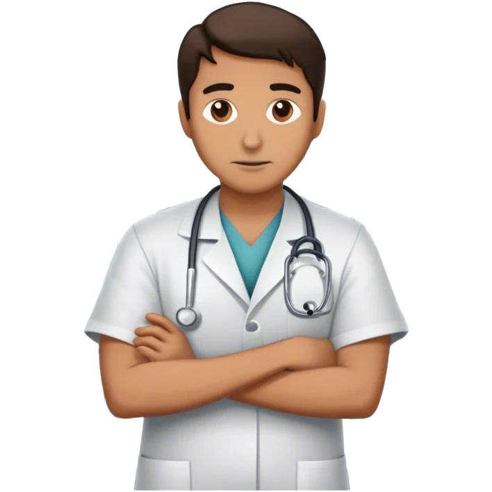 Doctor behind bars in jail emoji