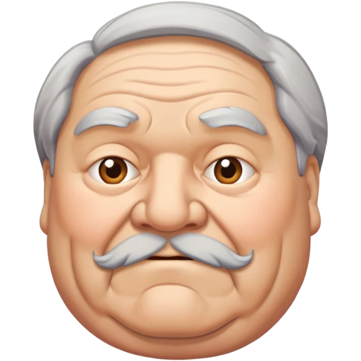 old fat guy  emoji