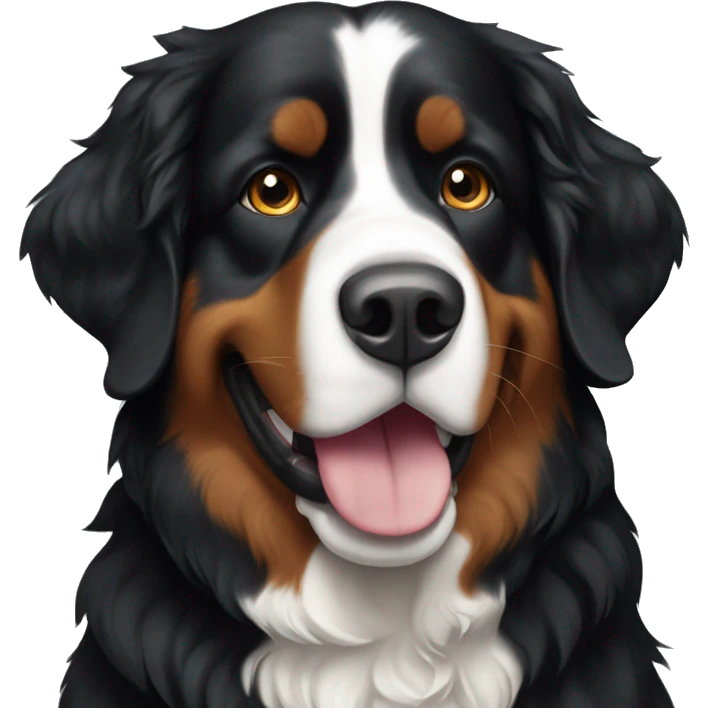 Bernese mountain dog emoji