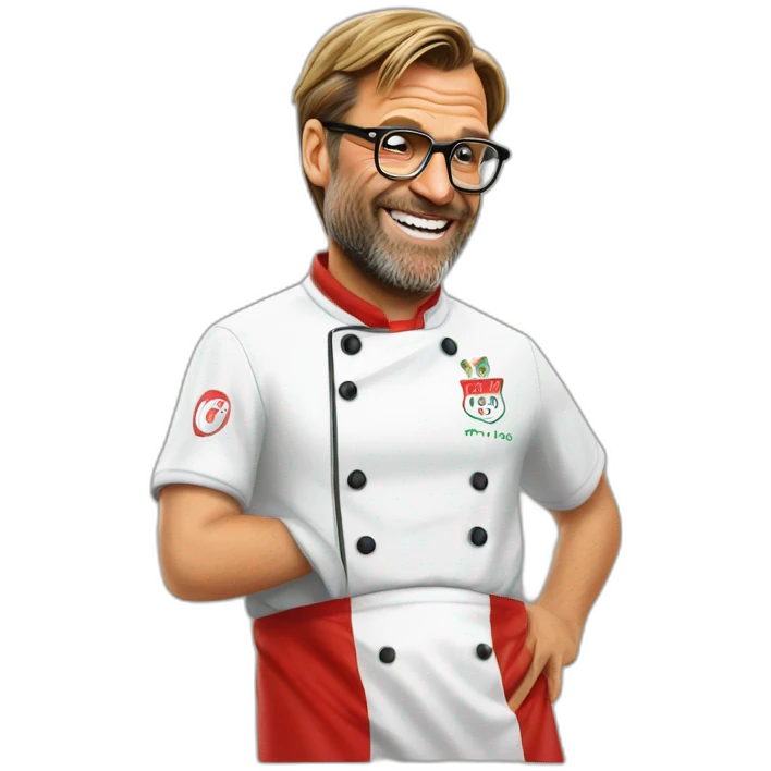 jurgen Klopp is doing "Italian chef's kiss" emoji