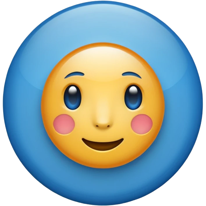 Blue tick emoji