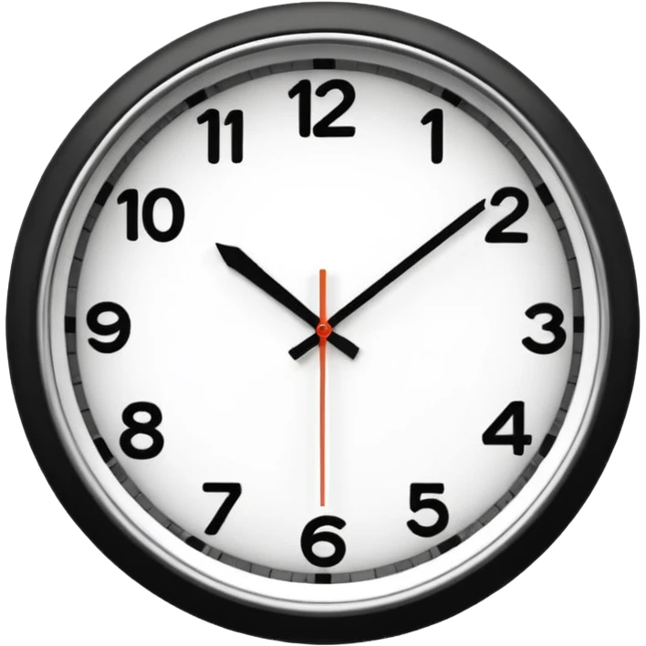 wall clock emoji