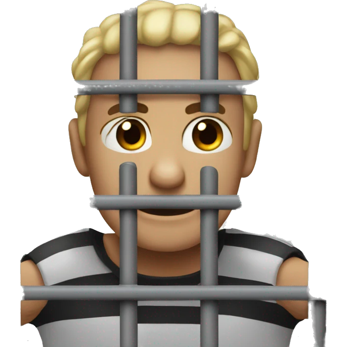 Jail in the monkey emoji