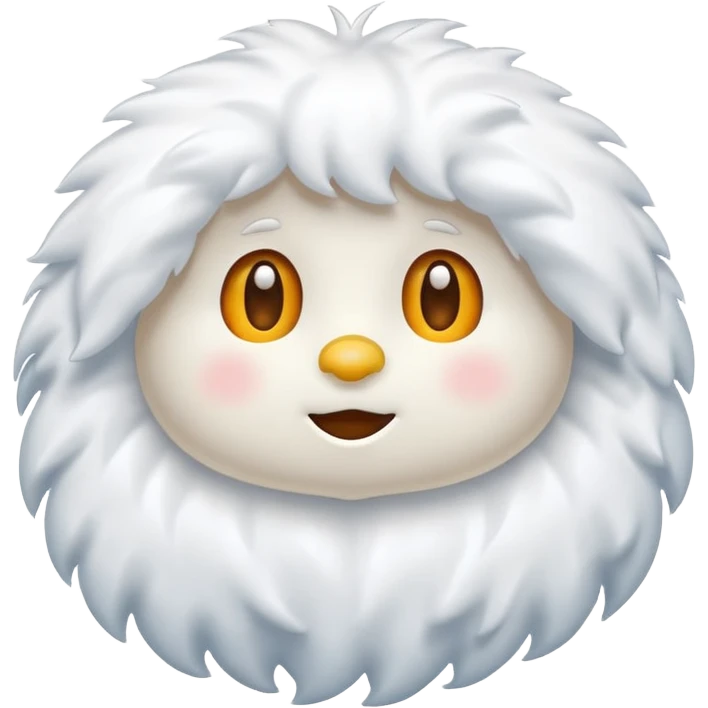 Snow emoji