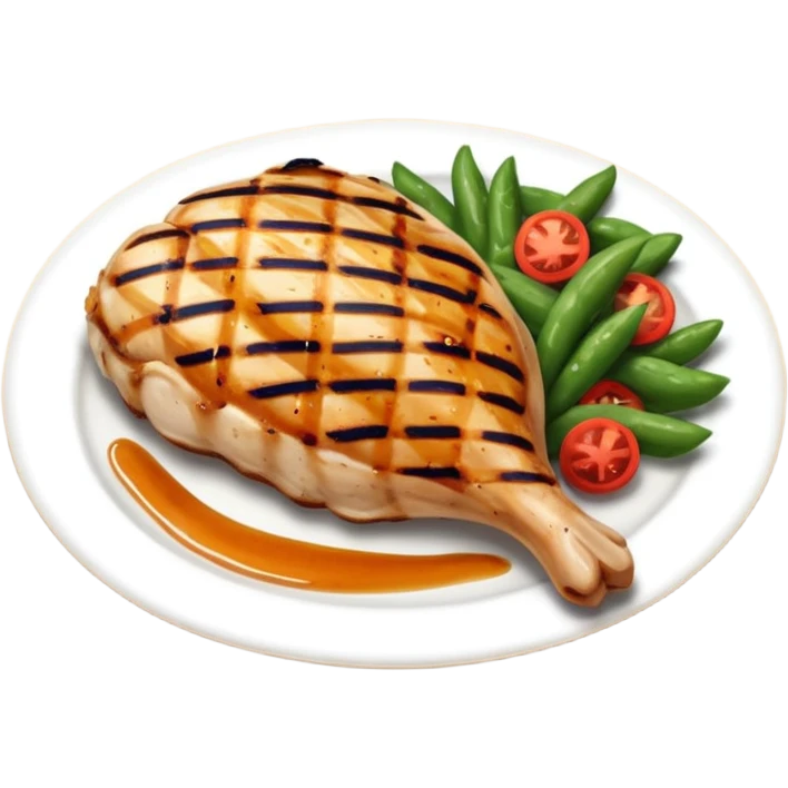pechuga de pollo a la plancha emoji