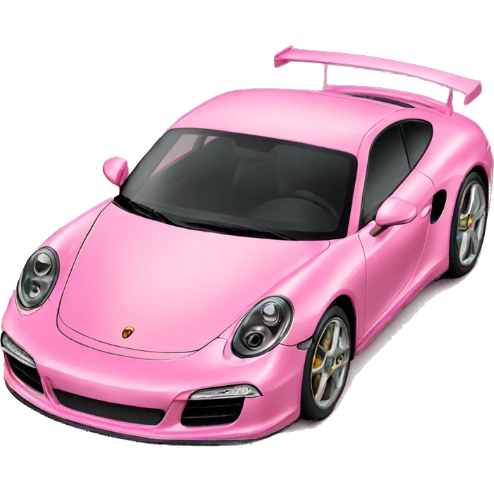 pink porche  emoji